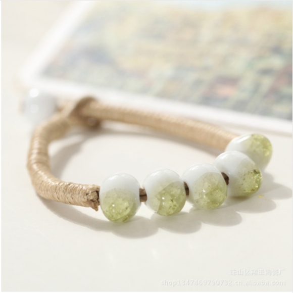 Jewelry - PREVIEW Ethnic Handmade Beaded Weave Rope Bracelet Jewelry - PREVIEW Ethnic Handmade Beaded Weave Rope Bracelet
